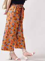 WEGO/リボンクロップドワイドパンツ