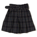 【50%OFF】ベルトつきキュロット