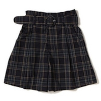 【50%OFF】ベルトつきキュロット