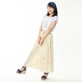 【35%OFF】【ニコラ掲載】ウエストリボンスカンツ