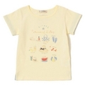 【50%OFF】【キッズサイズ向け】マルチモチーフプリントTシャツ
