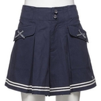 【50%OFF】【キッズサイズ向け】リボンつきプリーツキュロット