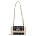 【50%OFF】【ニコ☆プチ掲載】ショルダーつき切り替え長財布
