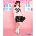 【50%OFF】ビッグロゴ入りクルーネックニット