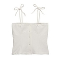 【50%OFF】【LIEN】肩リボンビスチェ