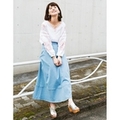 【56%OFF】【LIEN】マキシフレアスカート