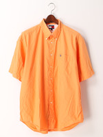 90's 半袖ブランドシャツ  TOMMY トミー   
