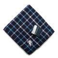 【新品】 ガーゼタオルハンカチ  バーバリーロンドン 65807 BURBERRY LONDON ネイビー レディース