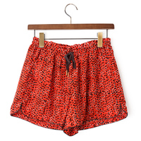 【新品】 キュロットスカート 38 バーバリーブルーレーベル 48833 BURBERRY BLUE LABEL レッド系 レディース