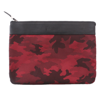 【新品】 クレストブリッジ カモフラージュクラッチ  cb-000350 CRESTBRIDGE レッド系 メンズ