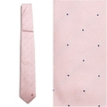 【新品】 クレストブリッジ クレストブリッジ　ドット柄ネクタイ  68402 CRESTBRIDGE ピンク メンズ