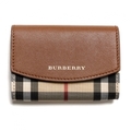 【新品】 コンパクトコインカードケース バーバリー BURBERRY レディース ブラウン y-001203