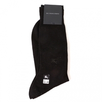 【新品】 ソックス  バーバリーロンドン 60494 BURBERRY LONDON ブラック系 メンズ