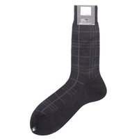 【新品】 ソックス 靴下 25〜26cm バーバリー 61143 BURBERRY ネイビー系 メンズ