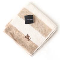 【新品】 タオルハンカチ  バーバリー 58056 BURBERRY ベージュ系 メンズ
