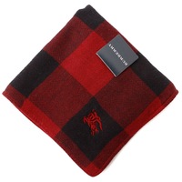 【新品】 タオルハンカチ  バーバリー 59679 BURBERRY レッド系 レディース