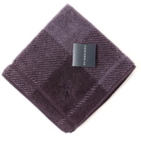 【新品】 タオルハンカチ  バーバリー 60408 BURBERRY パープル系 レディース