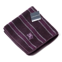【新品】 タオルハンカチ ボーダー  バーバリー 70493 BURBERRY パープル レディース