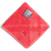 【新品】 チェック　ハンカチ  バーバリー 72629 BURBERRY レッド メンズ