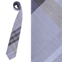 【新品】 チェックネクタイ 143×8cm バーバリーロンドン 45641 BURBERRY LONDON ブルー系 メンズ