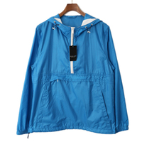 【新品】 ナイロンパーカー L バーバリーブラックレーベル 48030 BURBERRY BLACK LABEL ブルー系 メンズ