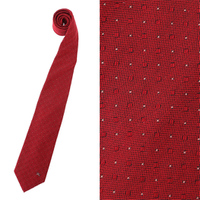【新品】 ネクタイ（柄物）  バーバリーブラックレーベル 50044 BURBERRY BLACK LABEL レッド系 メンズ
