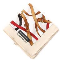 【新品】 ハンカチ  バーバリー 58027 BURBERRY ベージュ系 メンズ