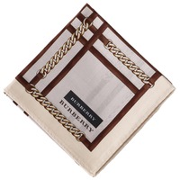 【新品】 ハンカチ  バーバリー 60201 BURBERRY ベージュ系 レディース