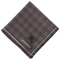 【新品】 ハンカチ  バーバリー 60278 BURBERRY ブラック系 レディース