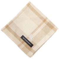 【新品】 ハンカチ  バーバリー 60303 BURBERRY ベージュ系 レディース