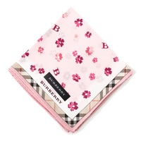 【新品】 ハンカチ  バーバリー 61588 BURBERRY ピンク系 レディース