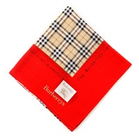 【新品】 ハンカチ  バーバリーズ 61379 Burberrys レッド レディース
