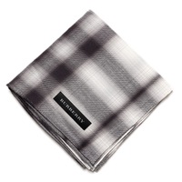【新品】 ハンカチ  バーバリーロンドン 64195 BURBERRY LONDON グレー レディース