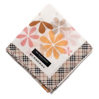 【新品】 ハンカチ  バーバリーロンドン 64314 BURBERRY LONDON ホワイト レディース