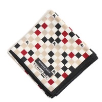 【新品】 ハンカチ ブロックチェック  バーバリー 71554 BURBERRY ベージュ メンズ