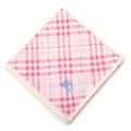【新品】 ハンカチ 大判サイズ バーバリー 60063 BURBERRY ピンク系 レディース