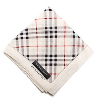 【新品】 ハンカチ　チェック  バーバリーロンドン 68996 BURBERRY LONDON ベージュ レディース