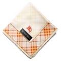 【新品】 ハンカチ　チェック 大 バーバリーロンドン 69009 BURBERRY LONDON イエロー レディース