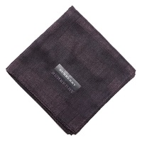 【新品】 ハンカチ　デザイン  バーバリーロンドン 69195 BURBERRY LONDON パープル レディース