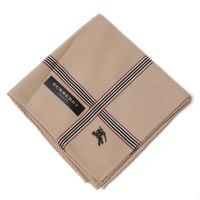 【新品】 ハンカチ　ライン  バーバリーロンドン 68939 BURBERRY LONDON ベージュ レディース