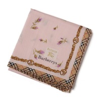 【新品】 ハンカチ　花柄  バーバリーズ 69286 Burberrys ピンク レディース