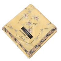 【新品】 ハンカチ　花柄  バーバリーロンドン 69321 BURBERRY LONDON イエロー レディース