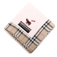 【新品】 ハンカチ　牛刺繍  バーバリーロンドン 69055 BURBERRY LONDON ピンク レディース