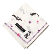 【新品】 ハンカチ　犬  バーバリーロンドン 68750 BURBERRY LONDON ホワイト レディース