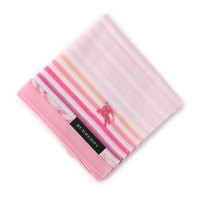 【新品】 ハンカチ（ボーダー）  バーバリーロンドン 51438 BURBERRY LONDON ピンク系 レディース