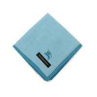 【新品】 ハンカチ（無地）  バーバリーロンドン 51588 BURBERRY LONDON ブルー系 メンズ