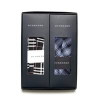 【新品】 ハンカチ靴下セット ２組  バーバリーロンドン 65828 BURBERRY LONDON ネイビー、ブラック レディース