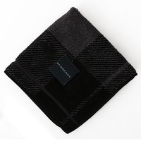 【新品】 ハンドタオル  バーバリーロンドン 51158 BURBERRY LONDON ブラック系 メンズ