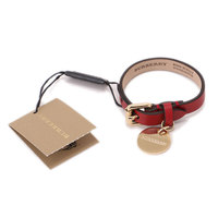 【新品】 ブレスレット [全長]22cm×[巾]1cm , [最大]18cm [最小]16cm バーバリー y-000598 BURBERRY レッド系 レディース