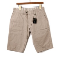 【新品】 リバーシブルハーフパンツ　タグ付き 79 バーバリーブラックレーベル 62547 BURBERRY BLACK LABEL グレー メンズ